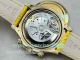 Swiss Replica Rolex Beach Daytona Diamond Bezel Yellow Leather Strap Watch (6)_th.jpg